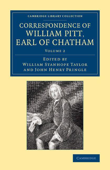 Vorderes Coverbild Correspondence of William Pitt, Earl of Chatham