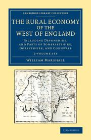 Vorderes Coverbild The Rural Economy of the West of England 2 Volume Set