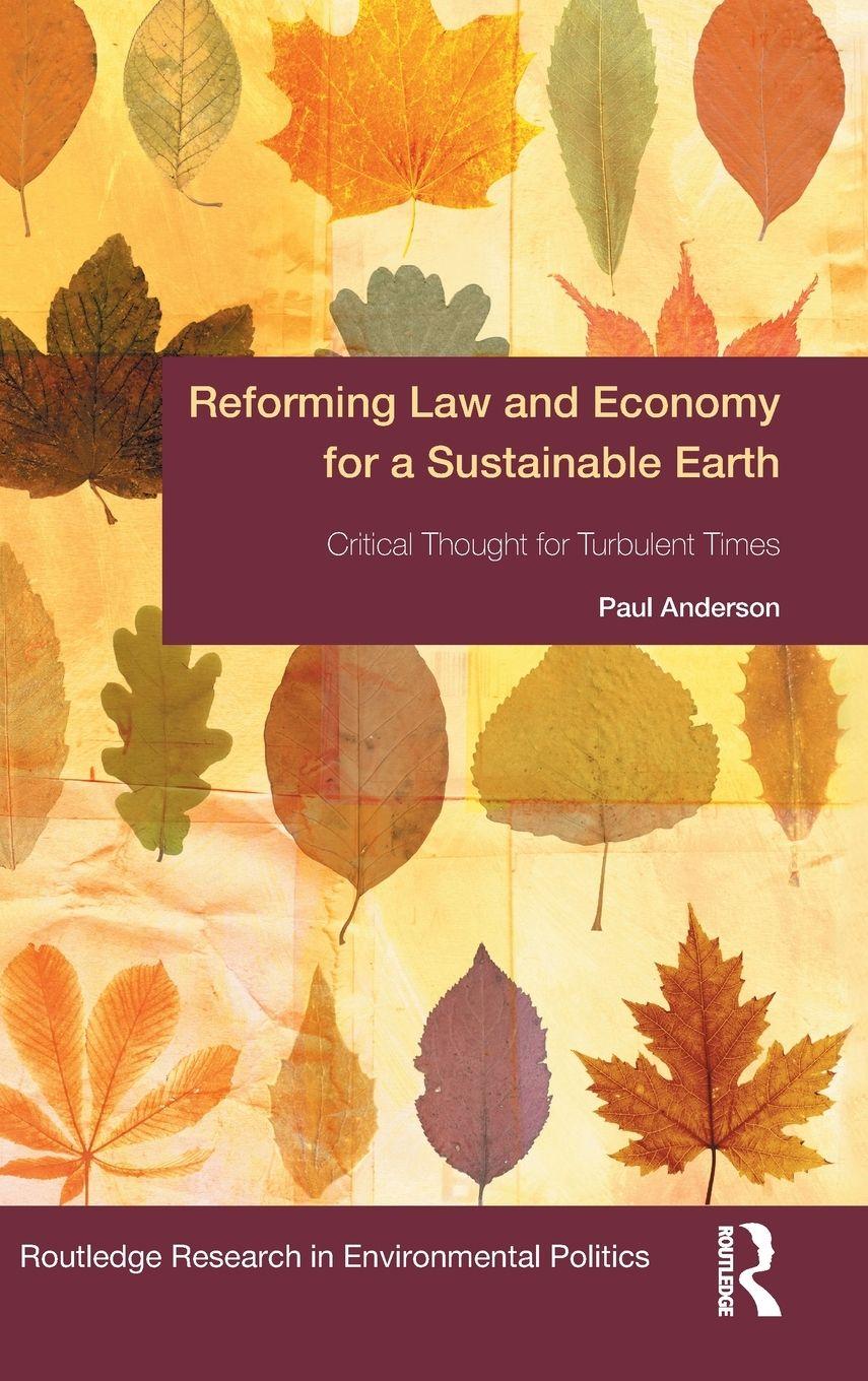 Vorderes Coverbild Reforming Law and Economy for a Sustainable Earth