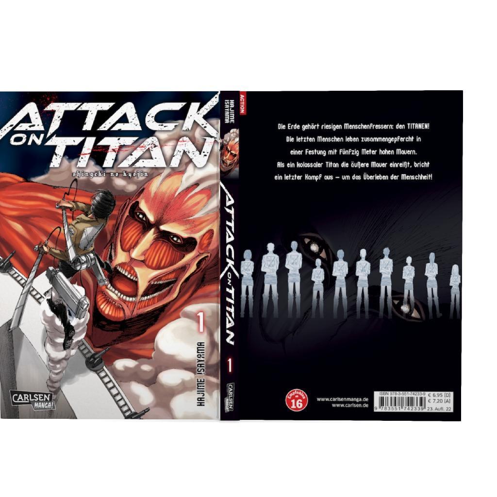Beispielinhalt (Bild) Attack on Titan 01