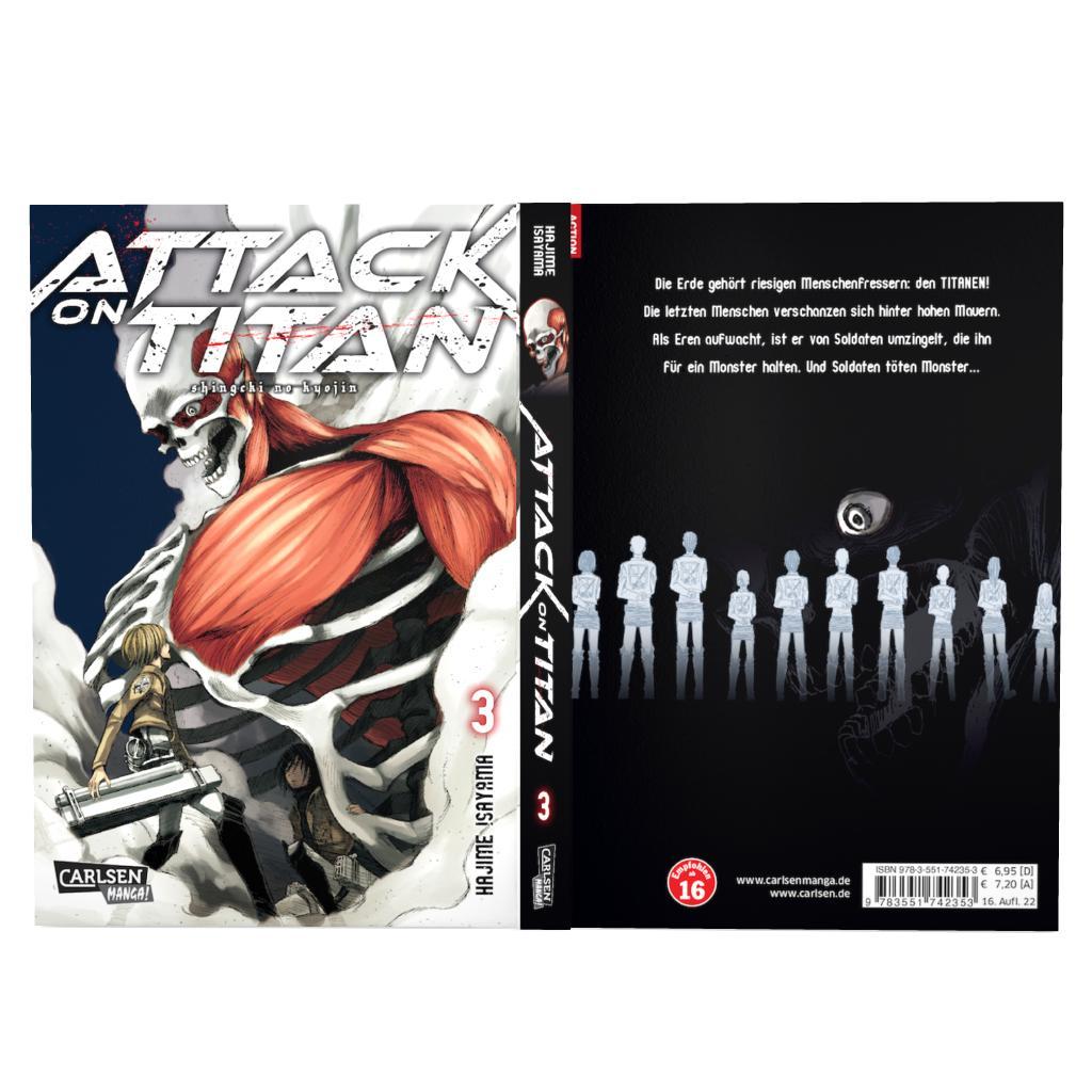 Beispielinhalt (Bild) Attack on Titan 03