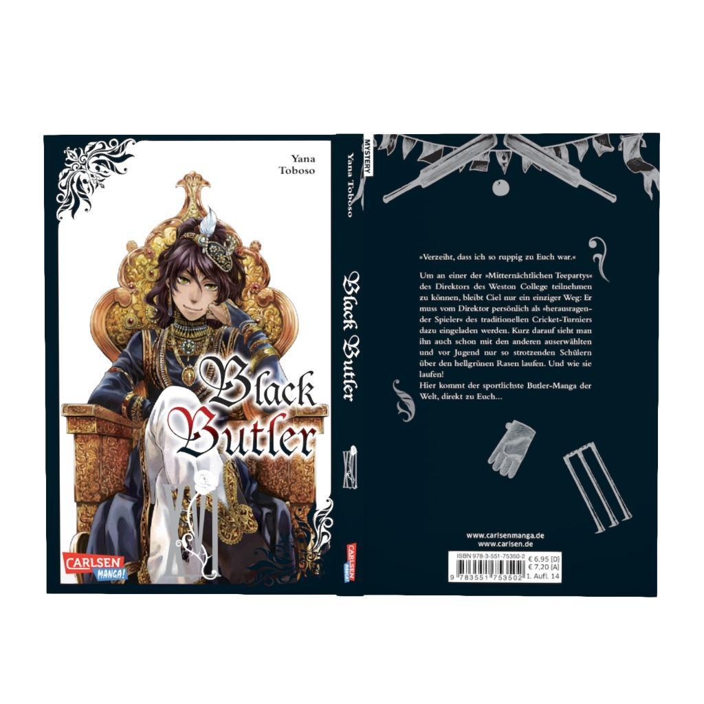 Beispielinhalt (Bild) Black Butler 16