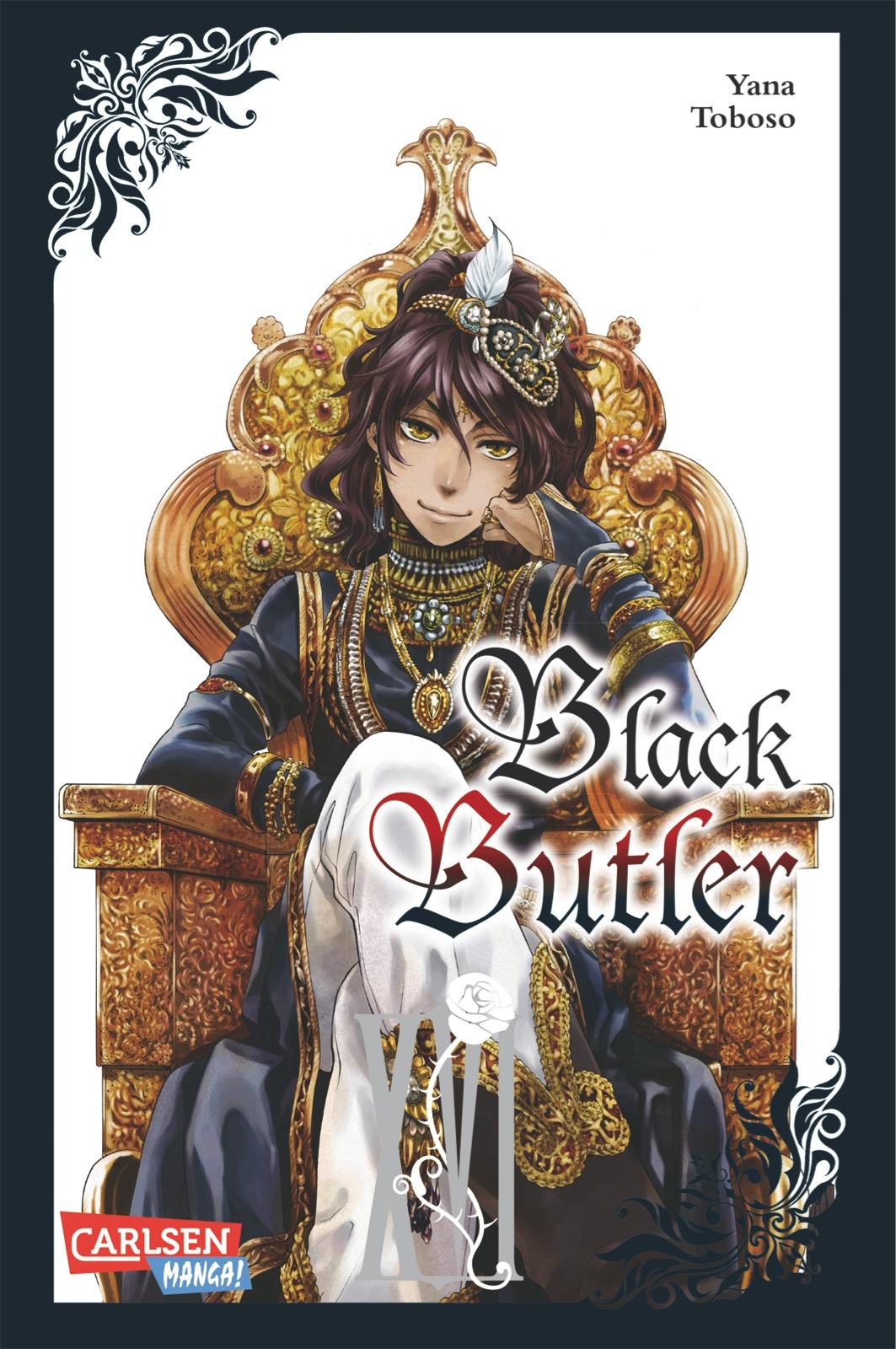 Vorderes Coverbild Black Butler 16