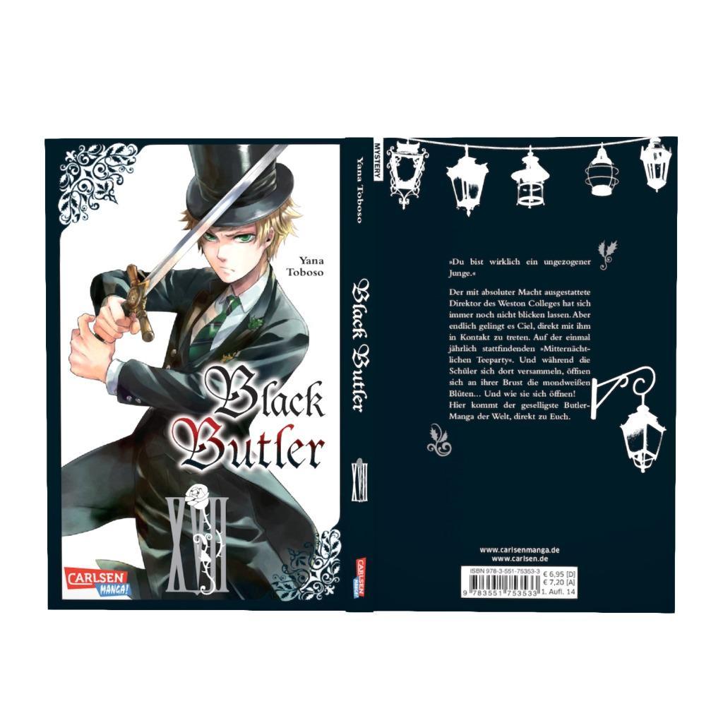 Beispielinhalt (Bild) Black Butler 17