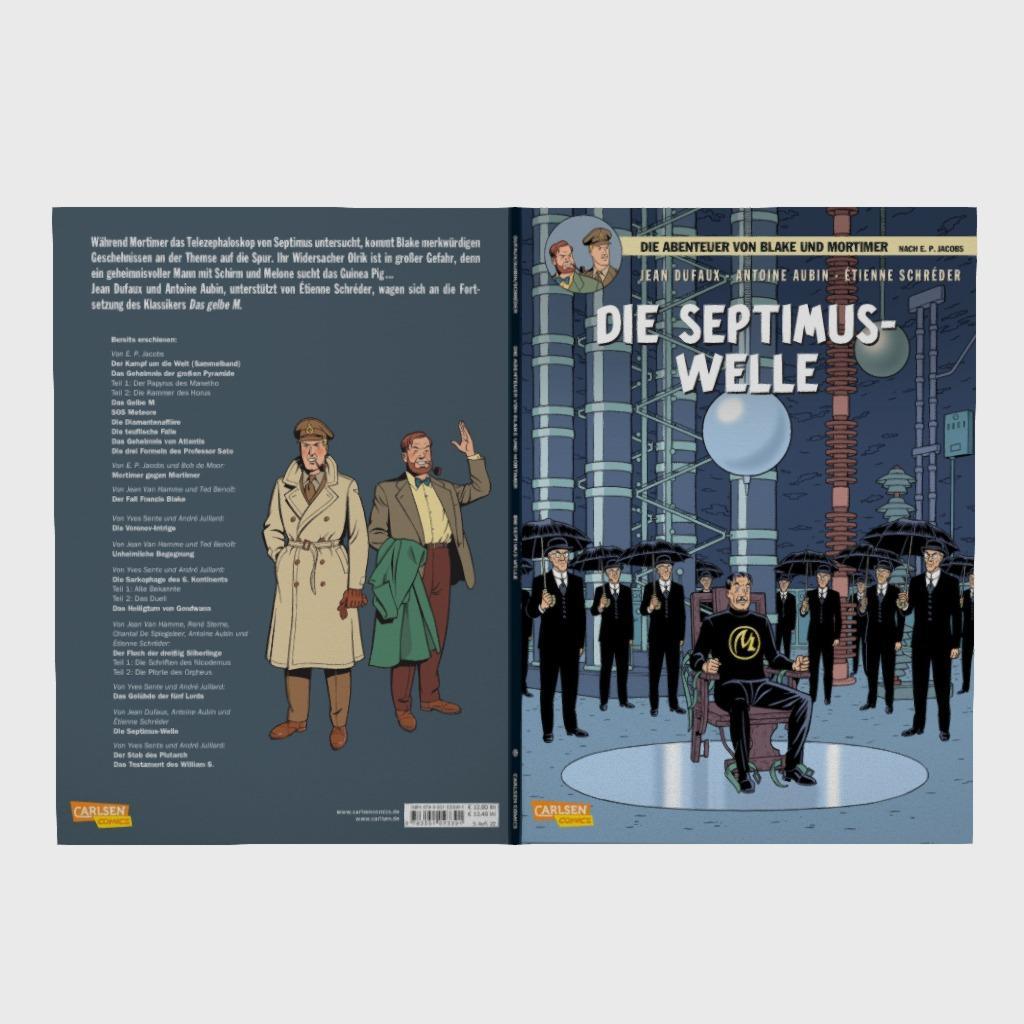 Beispielinhalt (Bild) Blake und Mortimer 19: Die Septimus-Welle