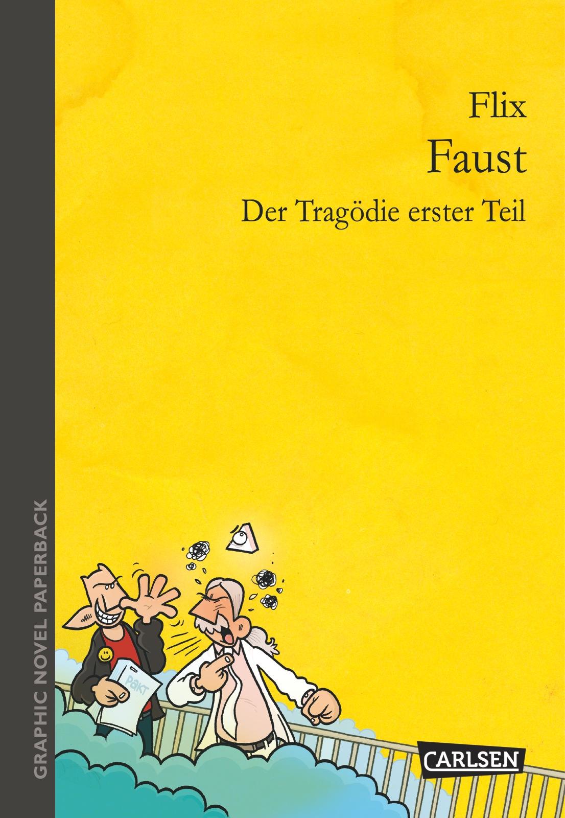Vorderes Coverbild Graphic Novel paperback: Faust