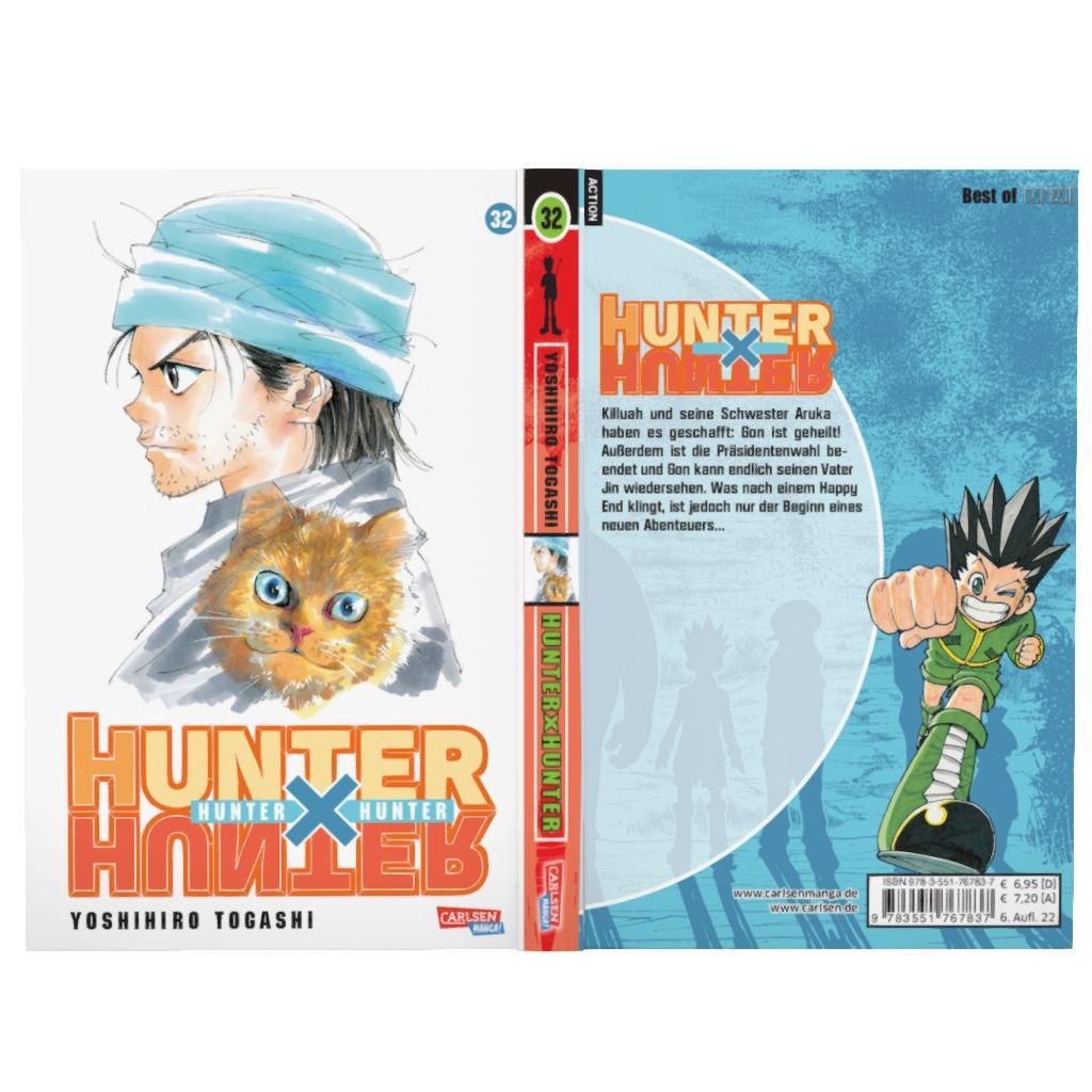 Beispielinhalt (Bild) Hunter X Hunter 32