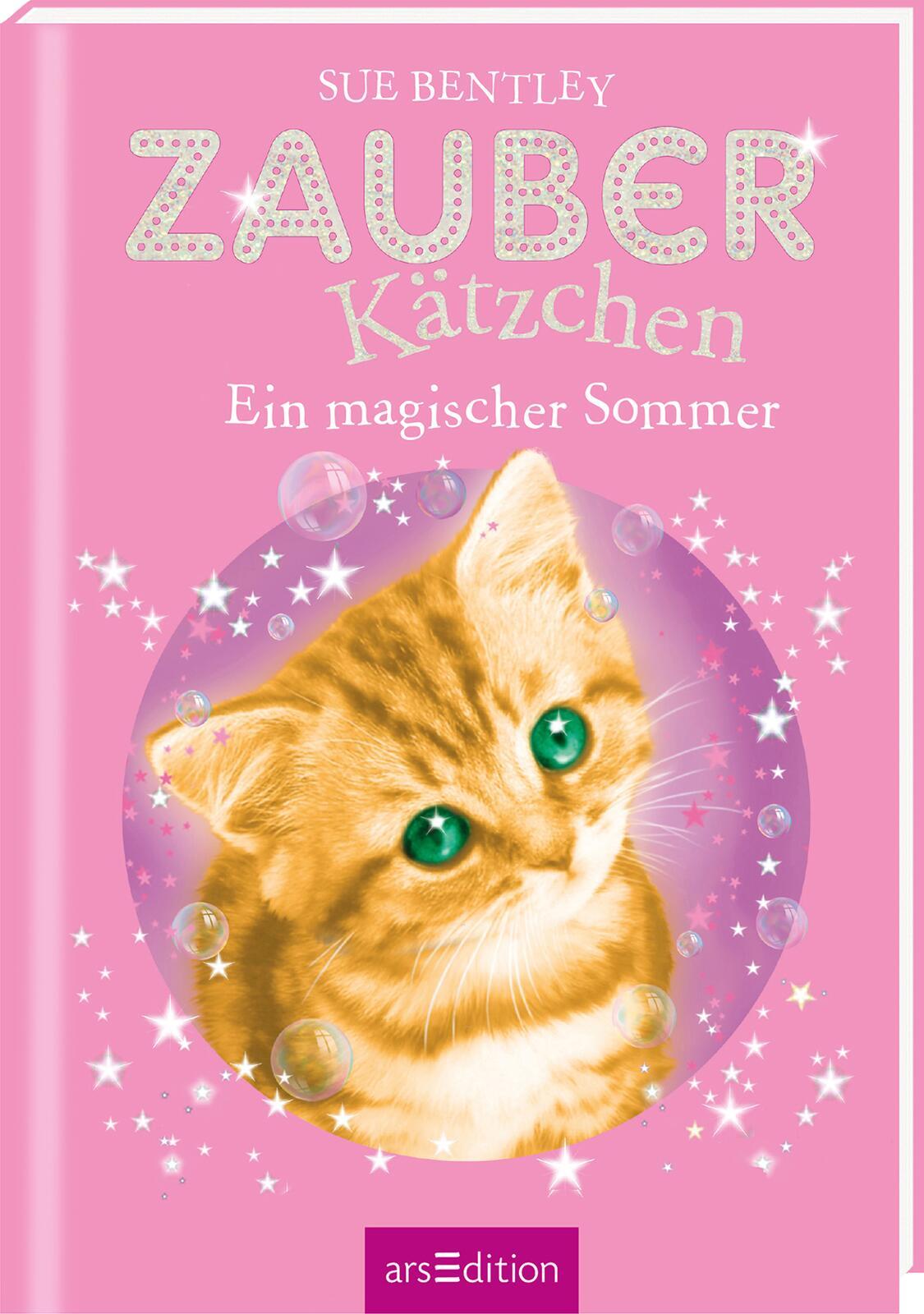 Vorderes Coverbild Zauberkätzchen 01 - Ein magischer Sommer