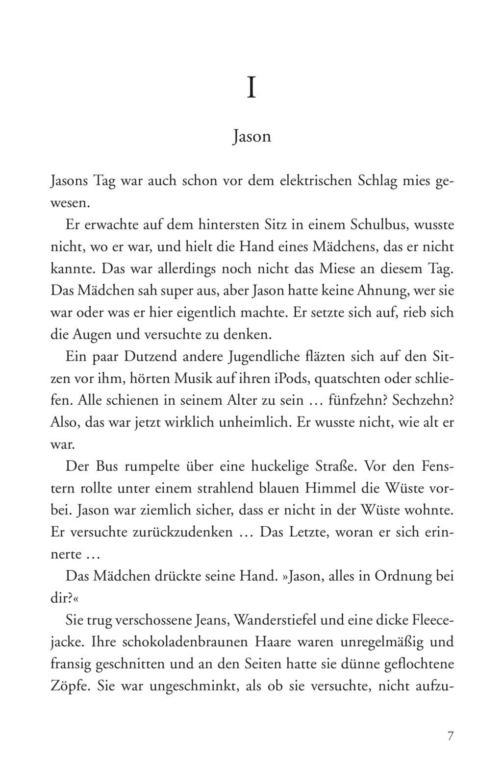 Beispielinhalt (Bild) Helden des Olymp 01: Der verschwundene Halbgott