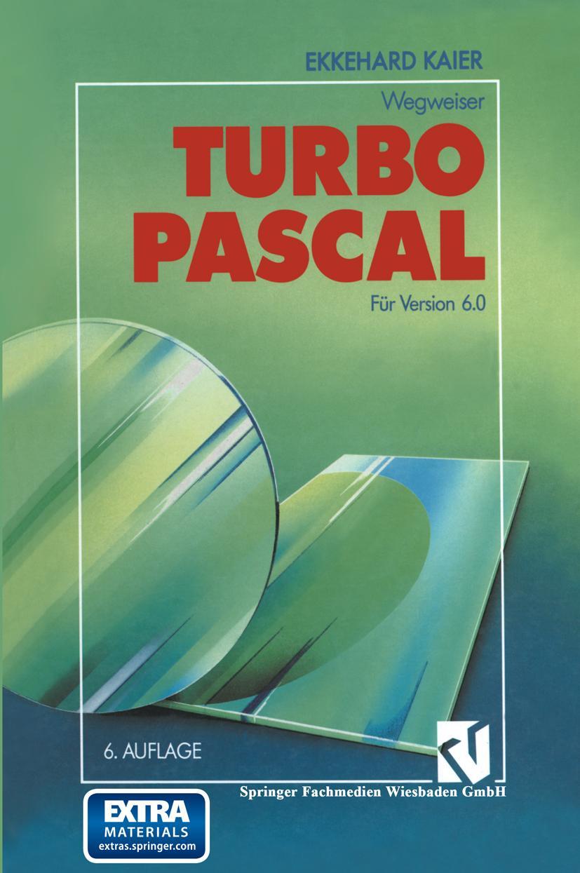 Vorderes Coverbild Turbo Pascal-Wegweiser