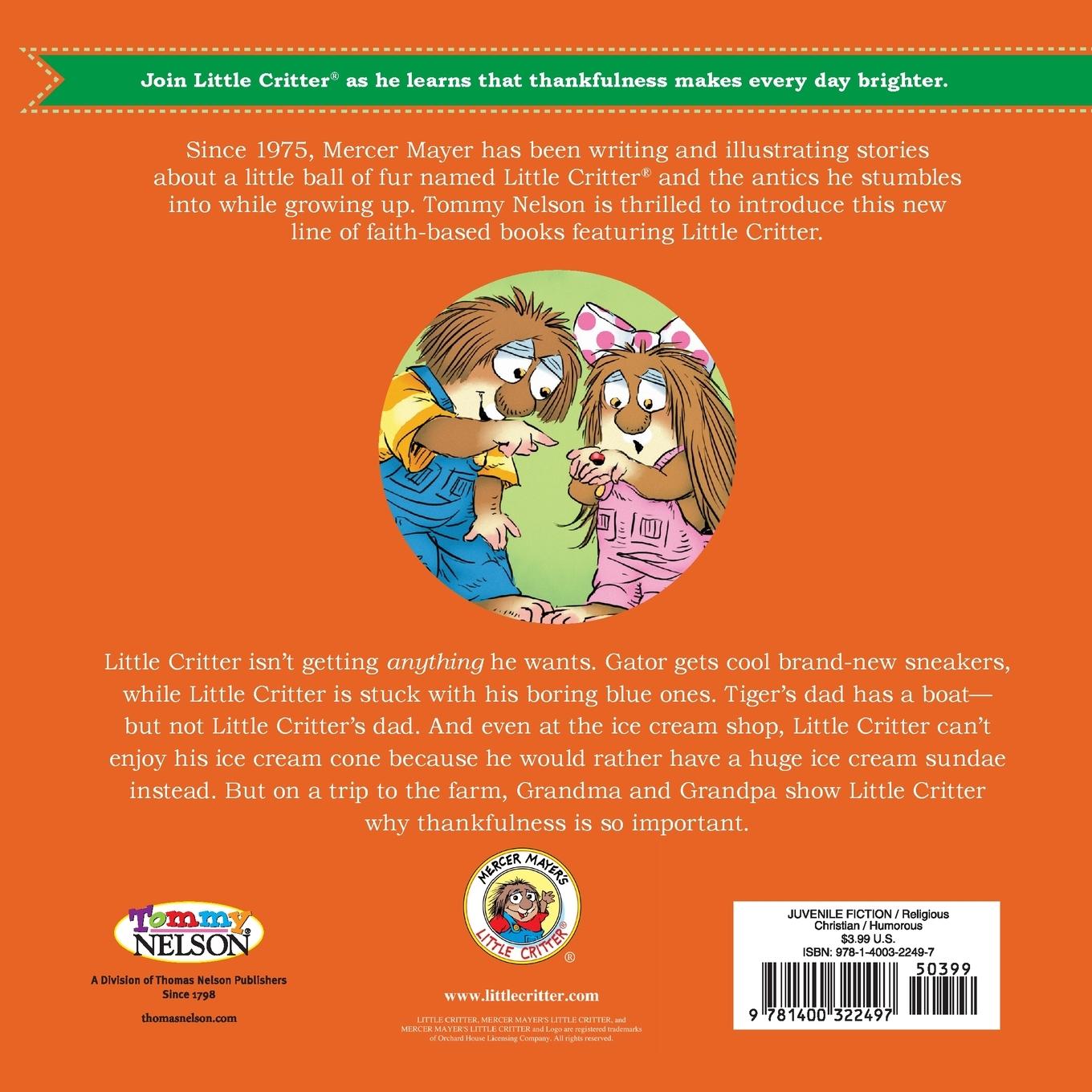 Rückseitencover Being Thankful | Softcover