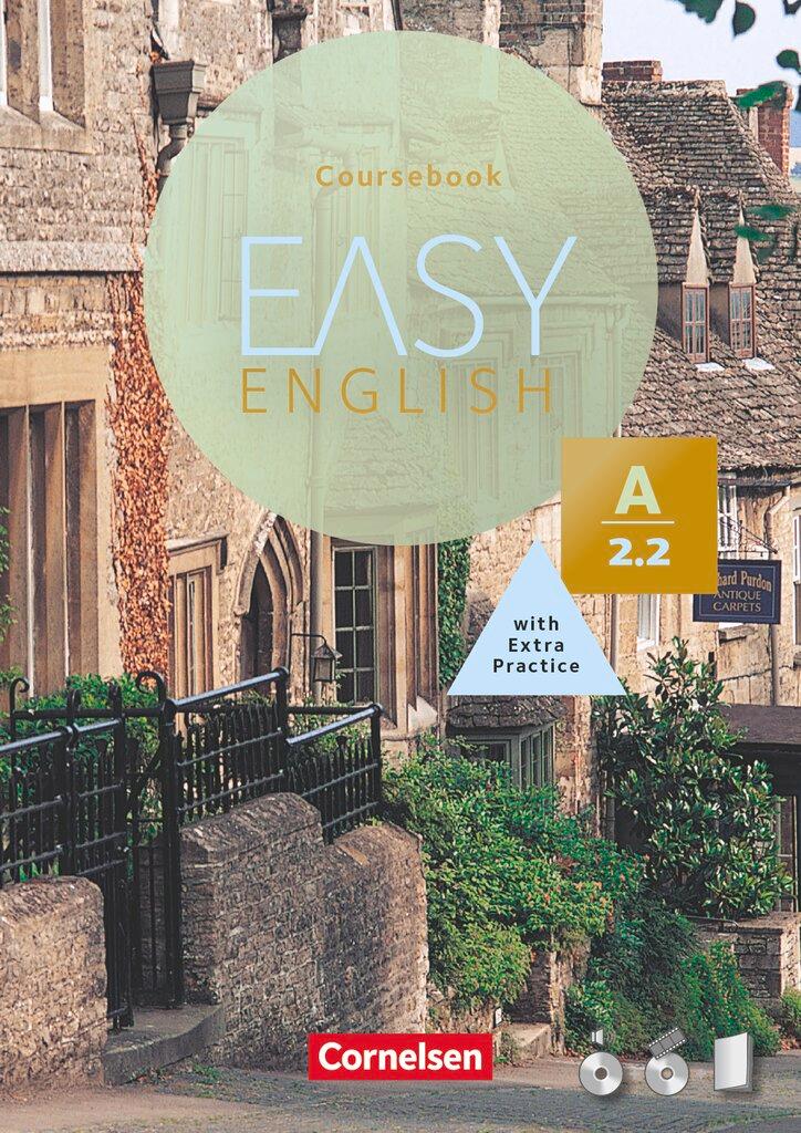 Vorderes Coverbild Easy English A2/2. Kursbuch