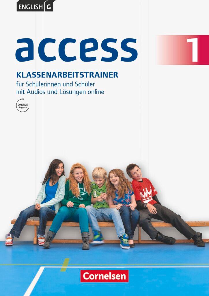 Vorderes Coverbild English G Access 01: 5. Schuljahr. Klassenarbeitstrainer mit Audios und Lösungen online