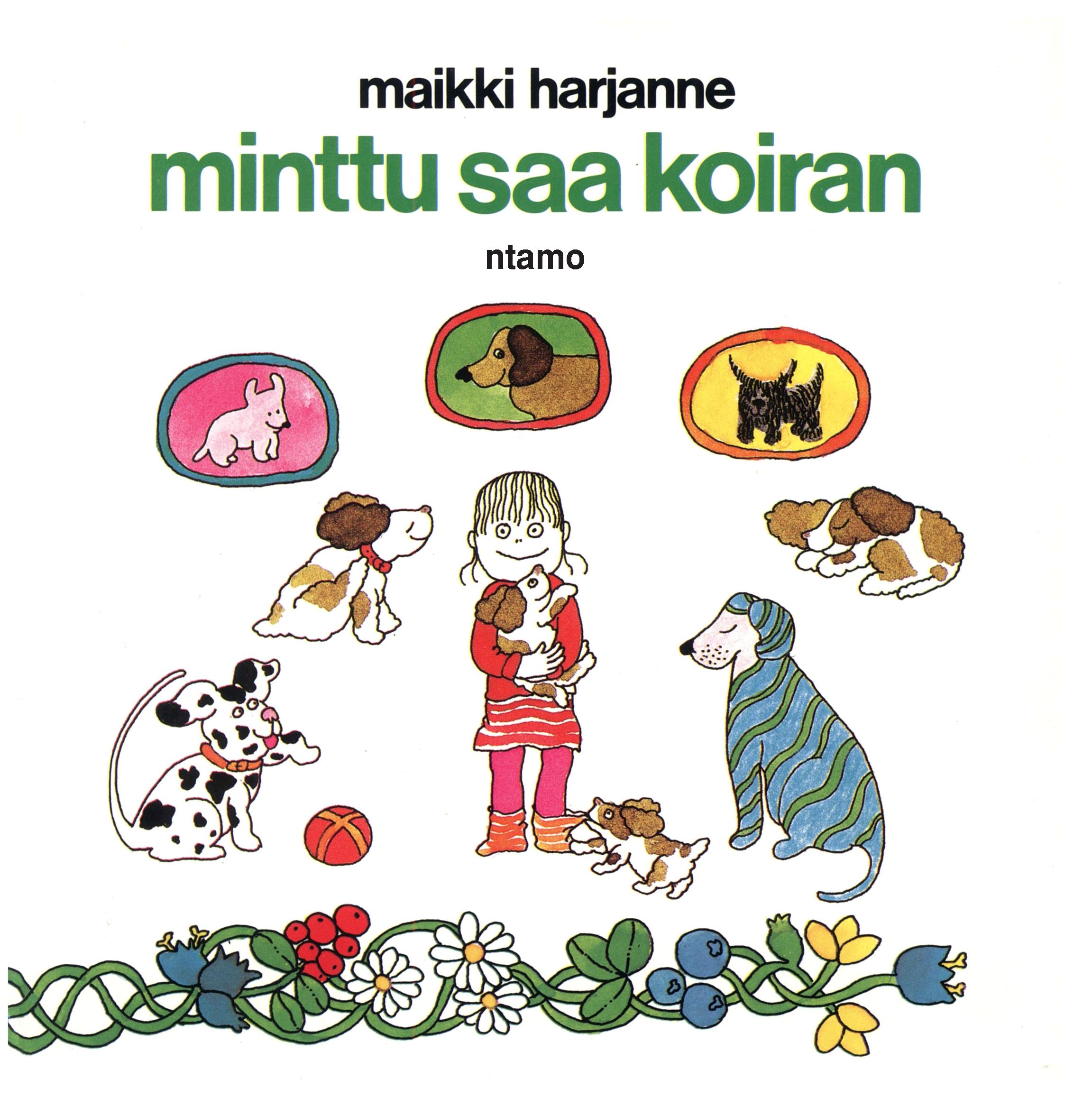 Vorderes Coverbild Minttu saa koiran