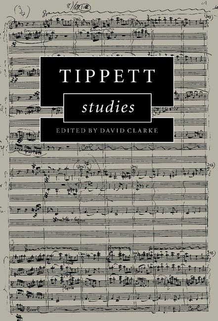 Vorderes Coverbild Tippett Studies