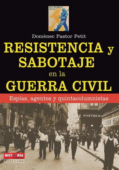 Vorderes Coverbild Resistencia y sabotaje en la Guerra Civil
