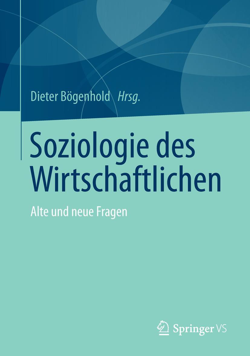 Vorderes Coverbild Soziologie des Wirtschaftlichen
