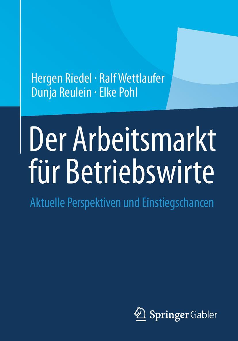 Vorderes Coverbild Der Arbeitsmarkt für Betriebswirte