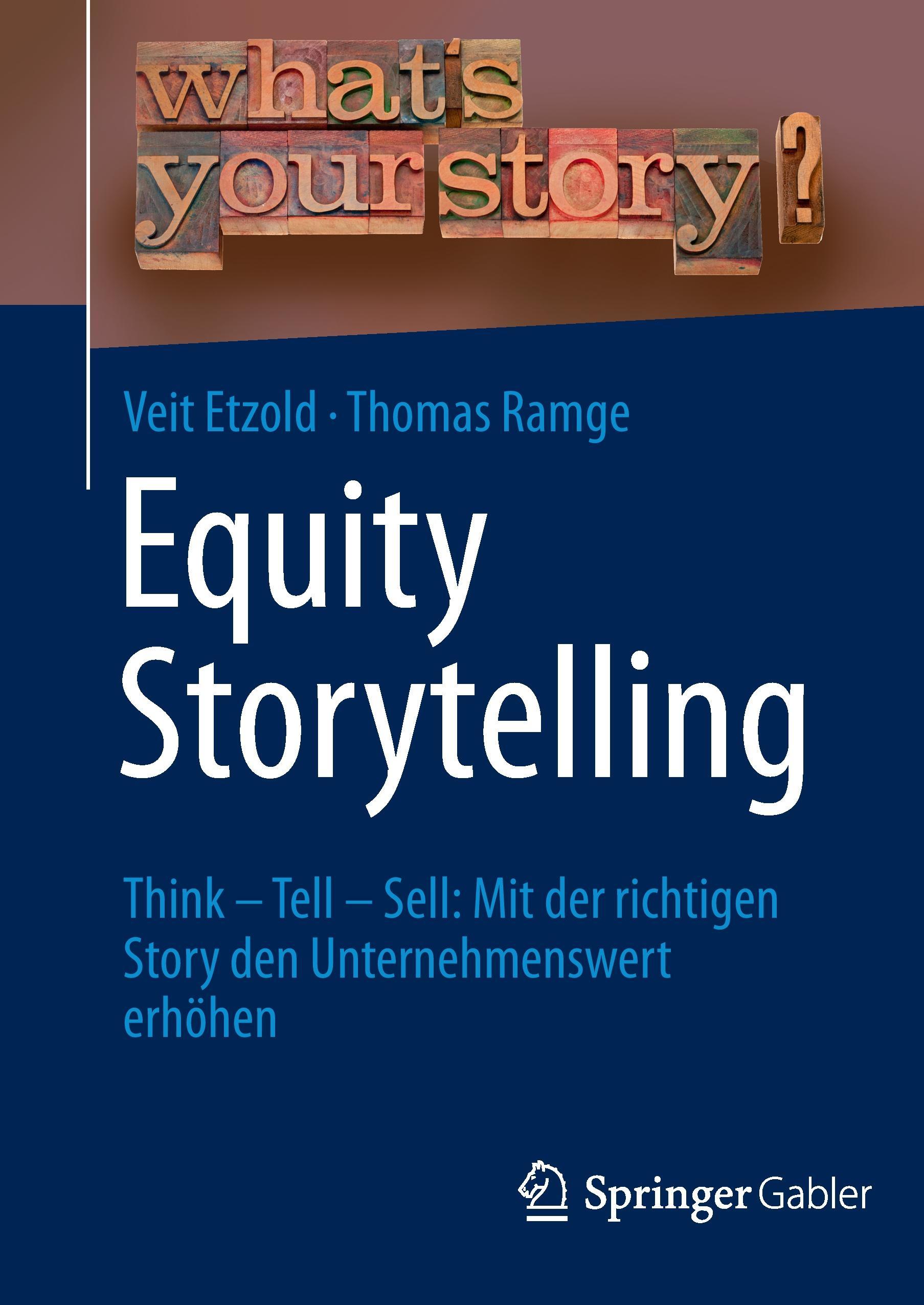 Vorderes Coverbild Equity Storytelling