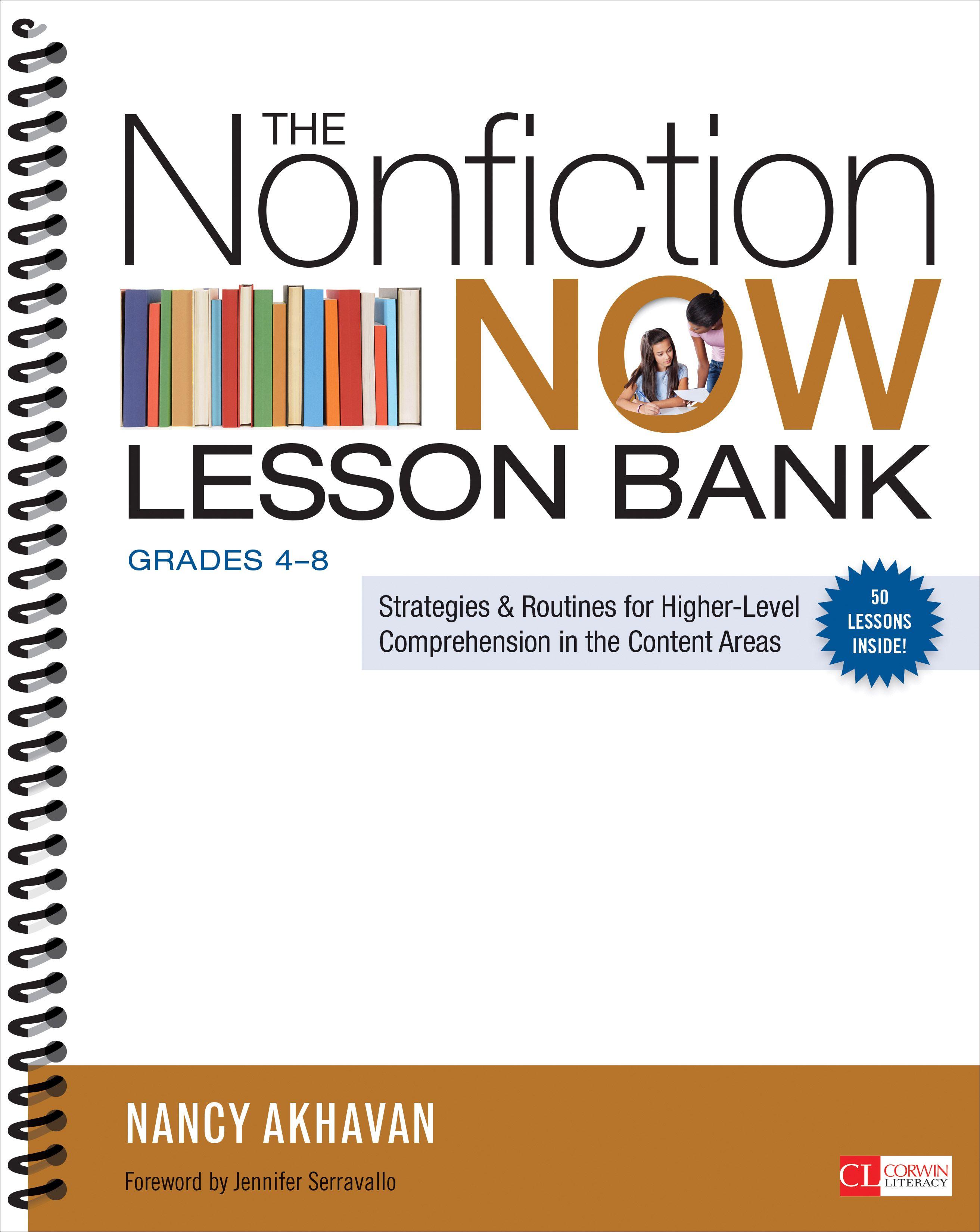 Vorderes Coverbild The Nonfiction Now Lesson Bank, Grades 4-8