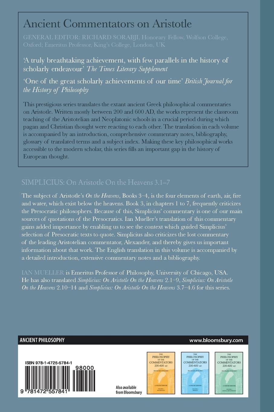 Rückseitencover Simplicius