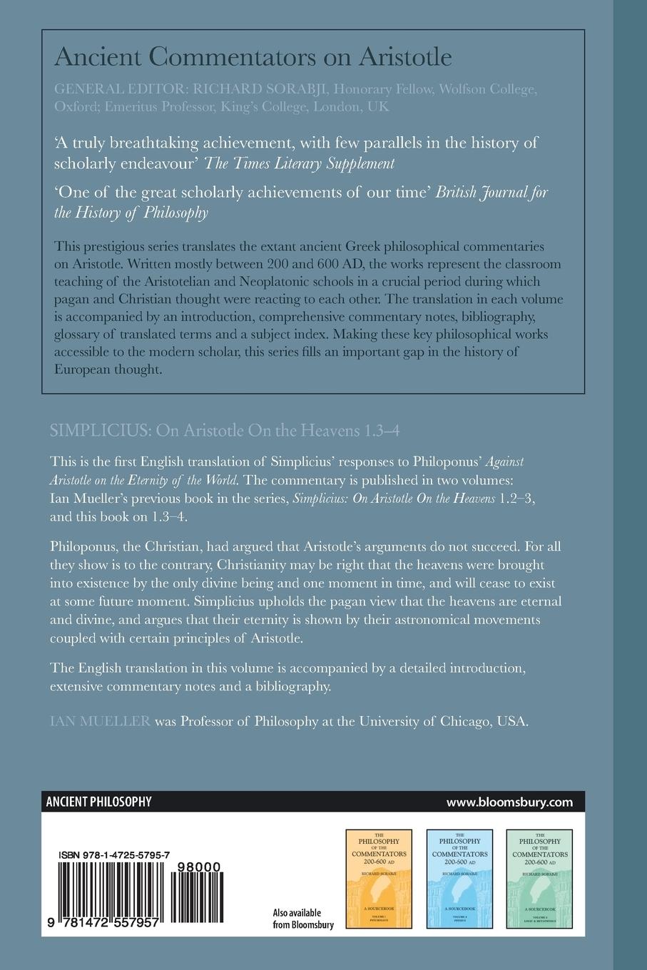 Rückseitencover Simplicius