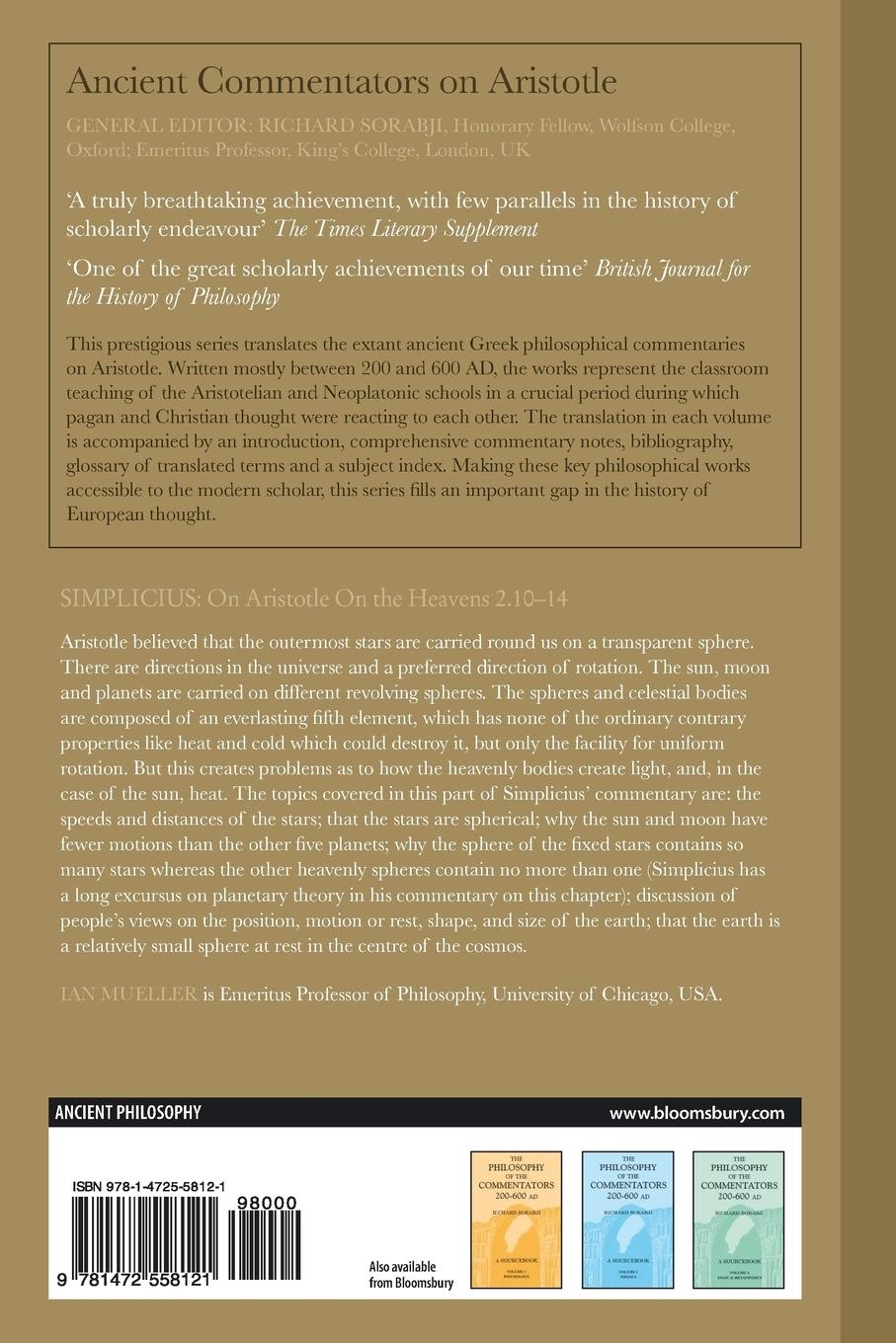 Rückseitencover Simplicius