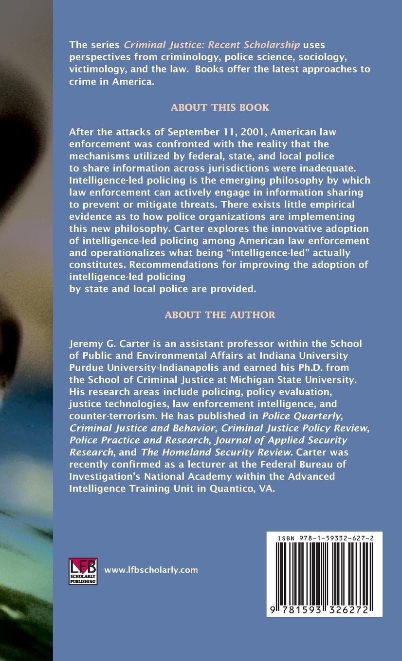 Rückseitencover Intelligence-Led Policing: A Policing Innovation