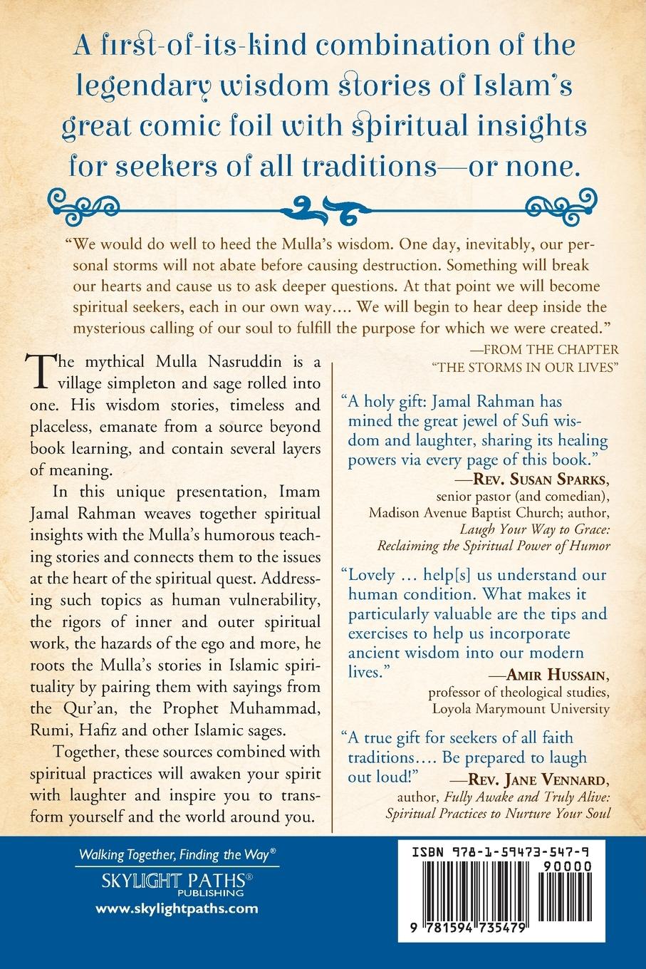 Rückseitencover Sacred Laughter of the Sufis