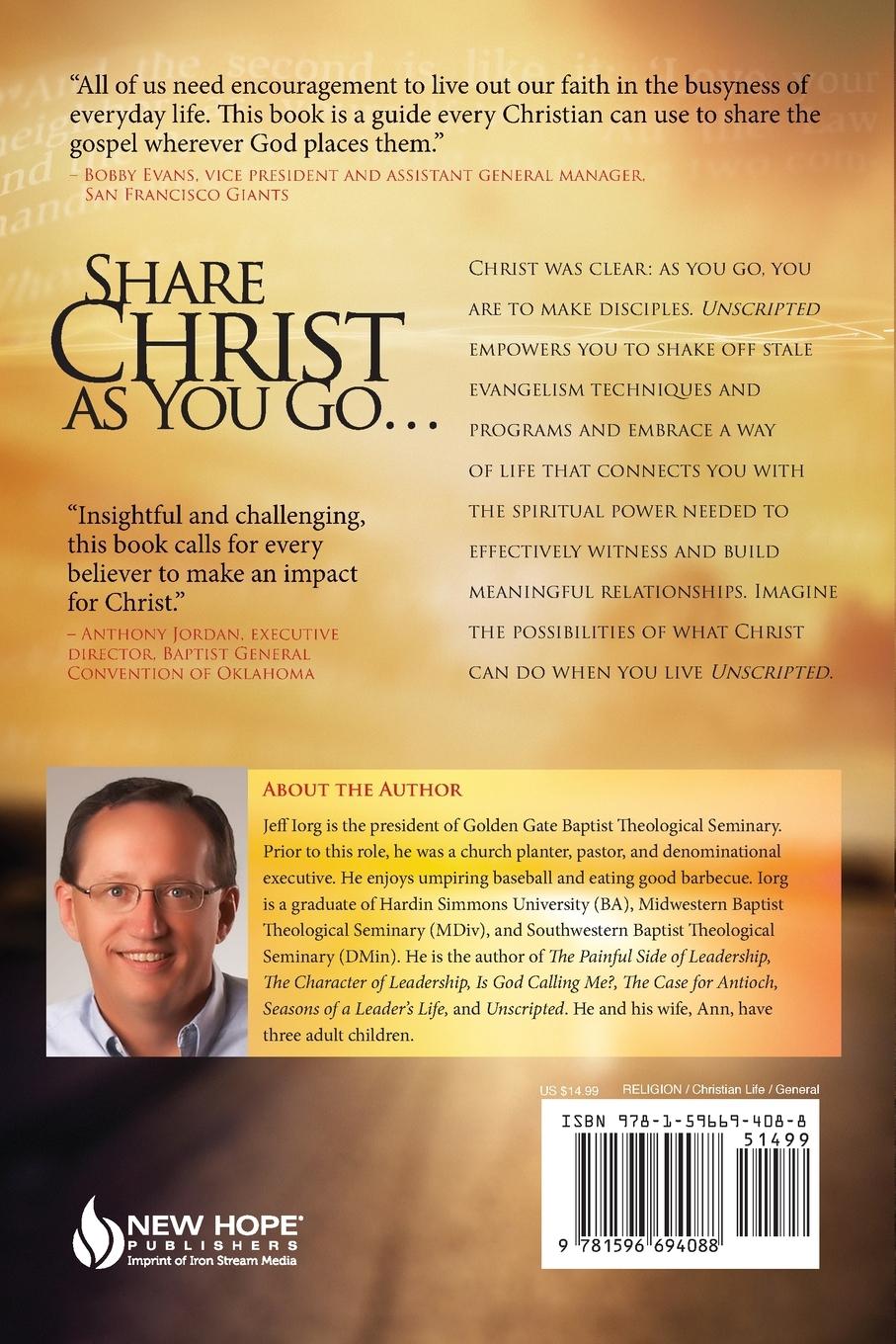 Rückseitencover Unscripted