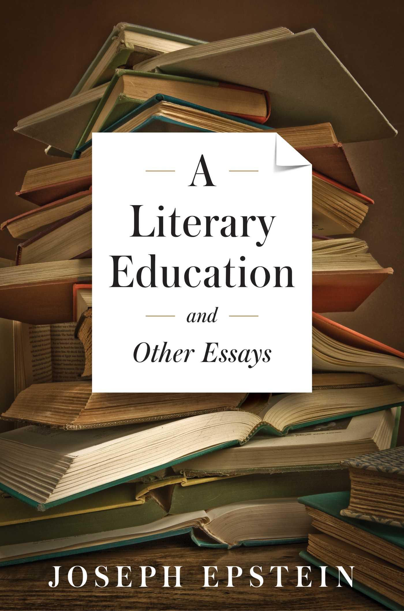Vorderes Coverbild Literary Education and Other Essays
