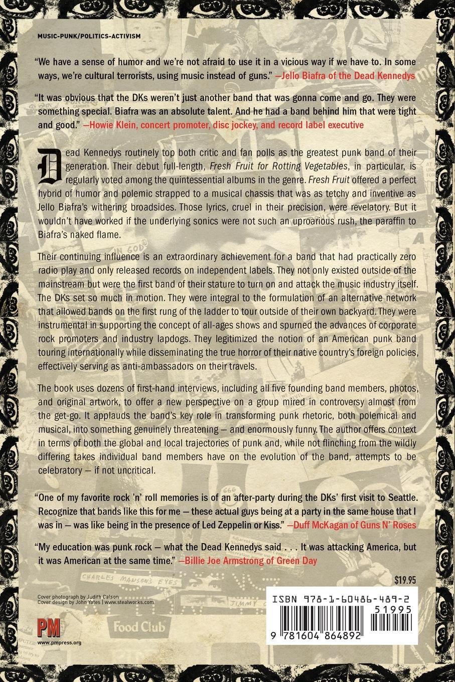 Rückseitencover Dead Kennedys