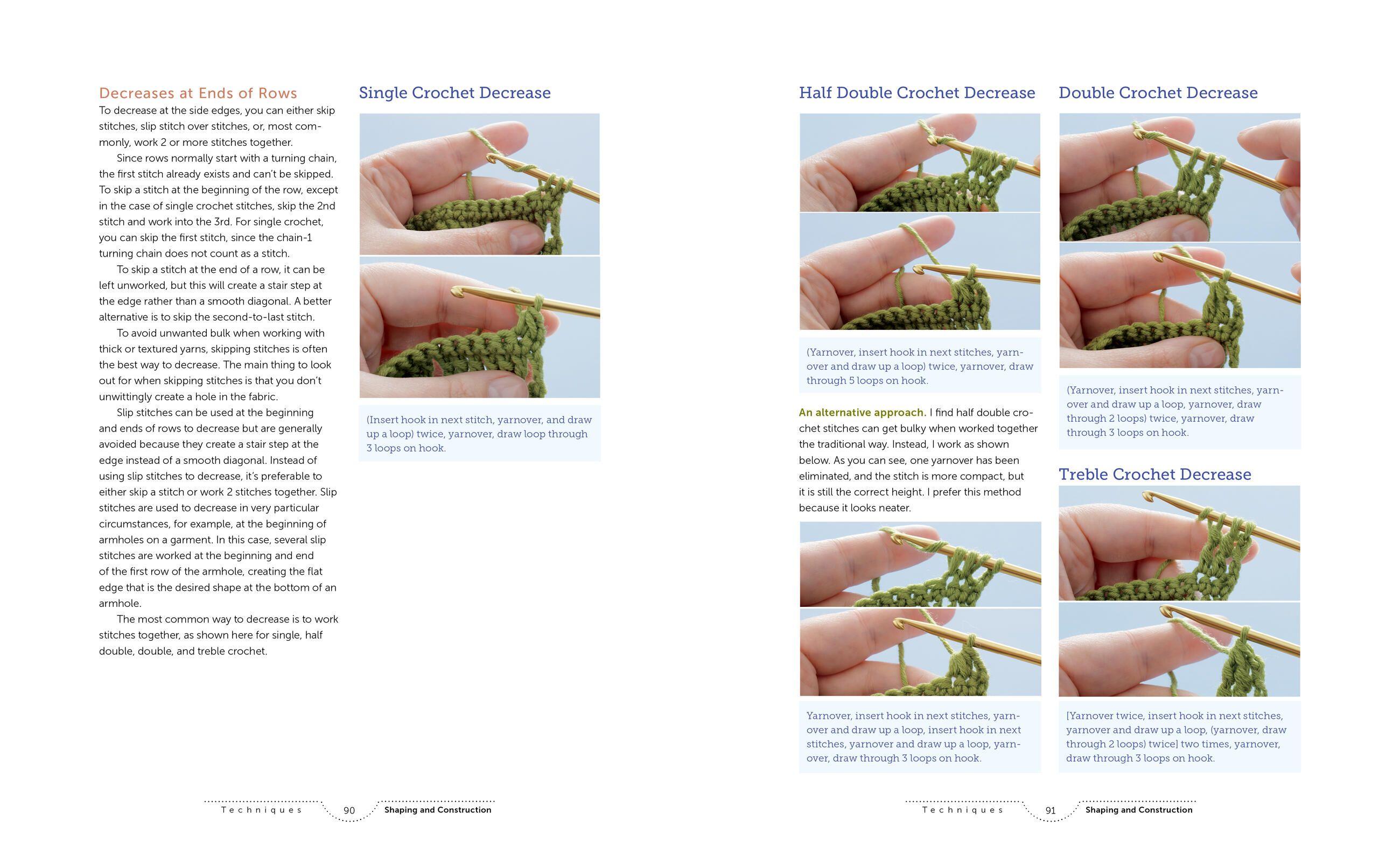 Beispielinhalt (Bild) The Crocheter's Skill-Building Workshop