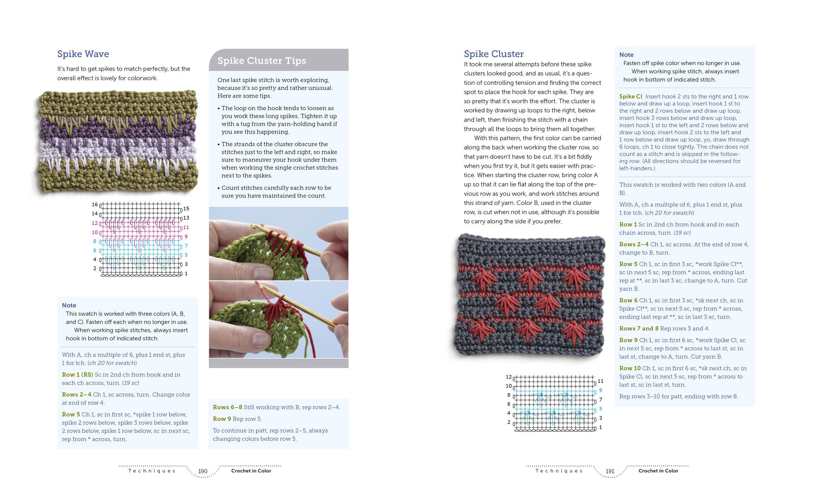 Beispielinhalt (Bild) The Crocheter's Skill-Building Workshop