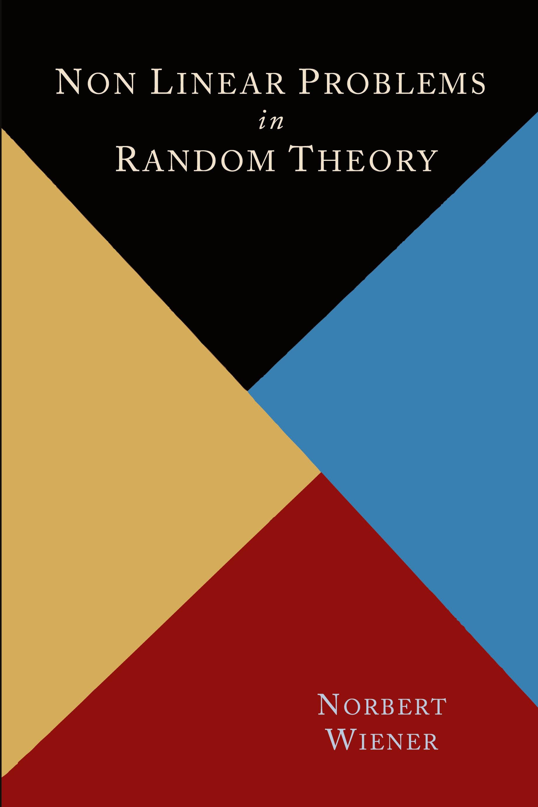 Vorderes Coverbild Nonlinear Problems in Random Theory