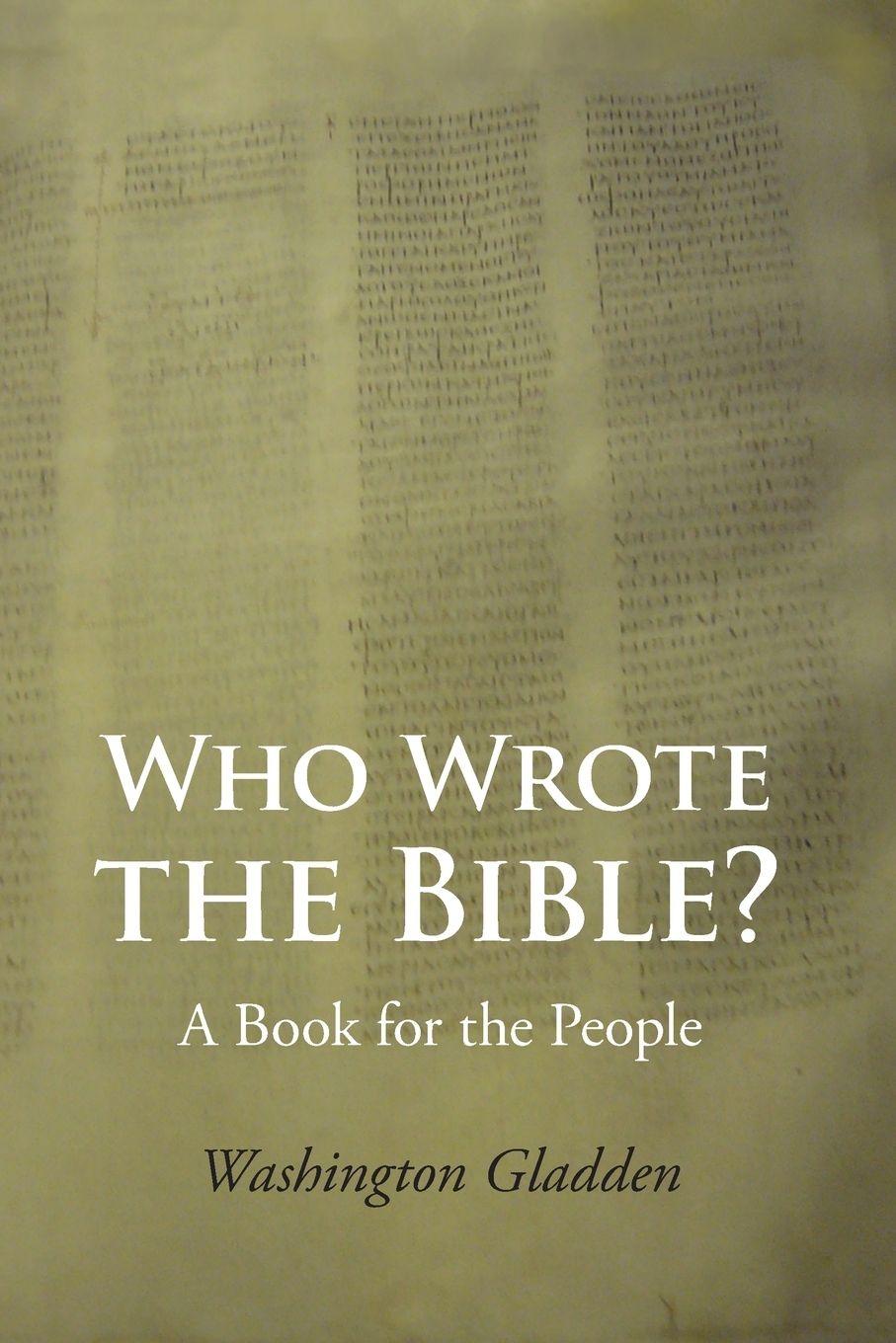 Vorderes Coverbild Who Wrote the Bible?