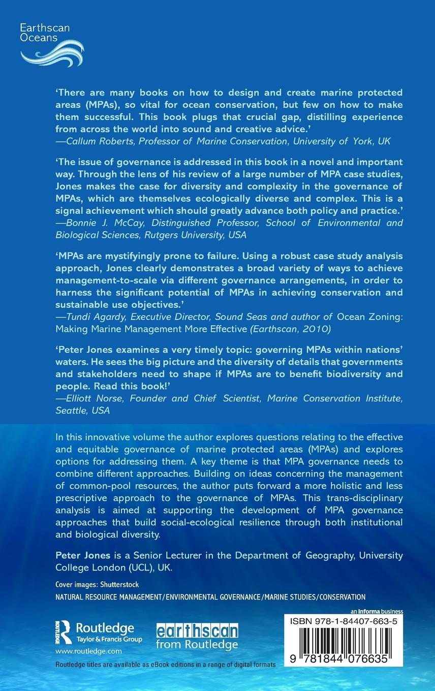 Rückseitencover Governing Marine Protected Areas
