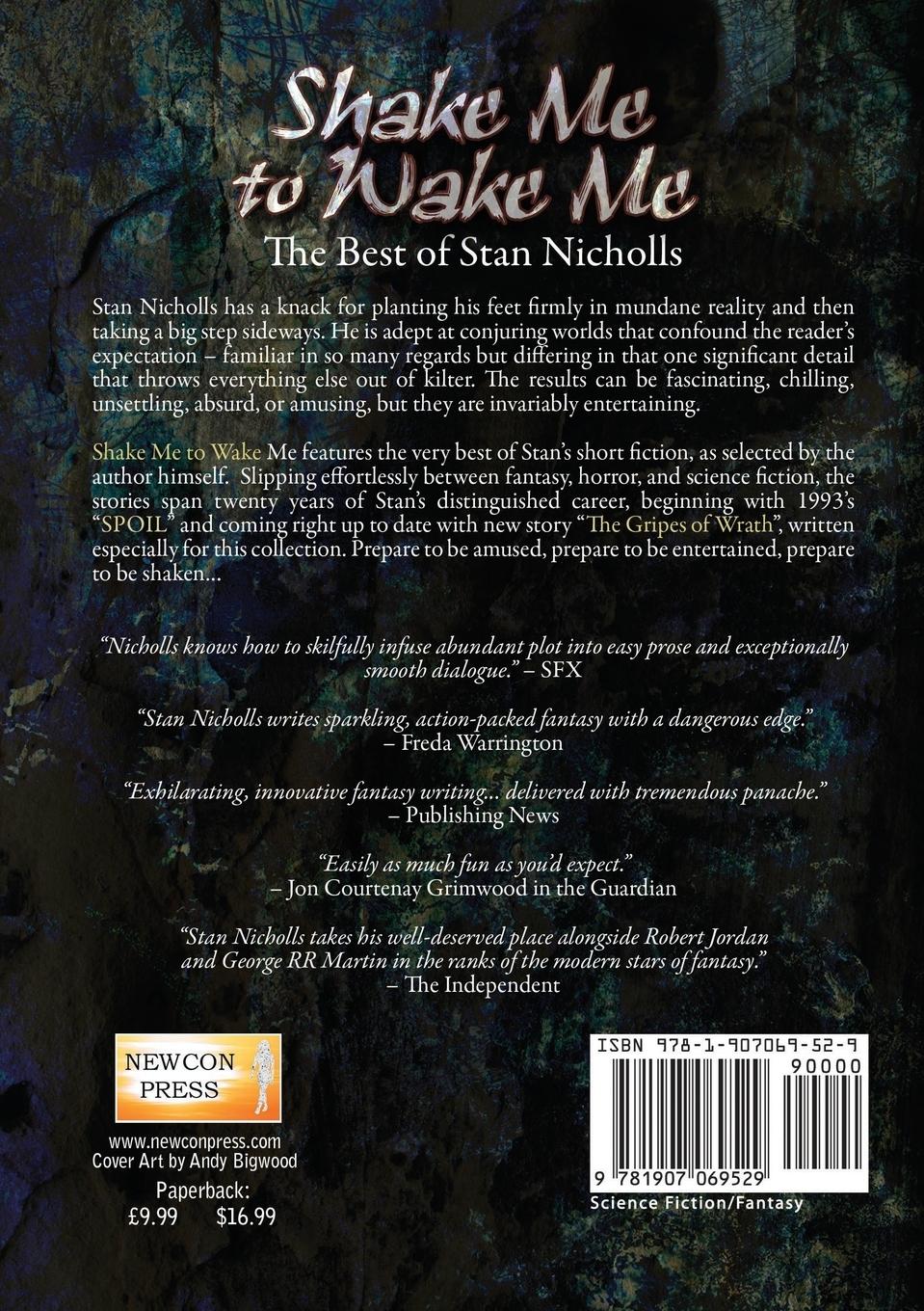 Rückseitencover Shake Me to Wake Me