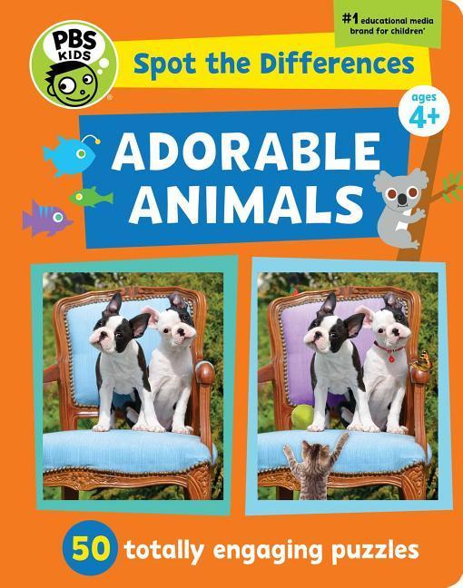 Vorderes Coverbild Spot the Differences: Adorable Animals!, 1