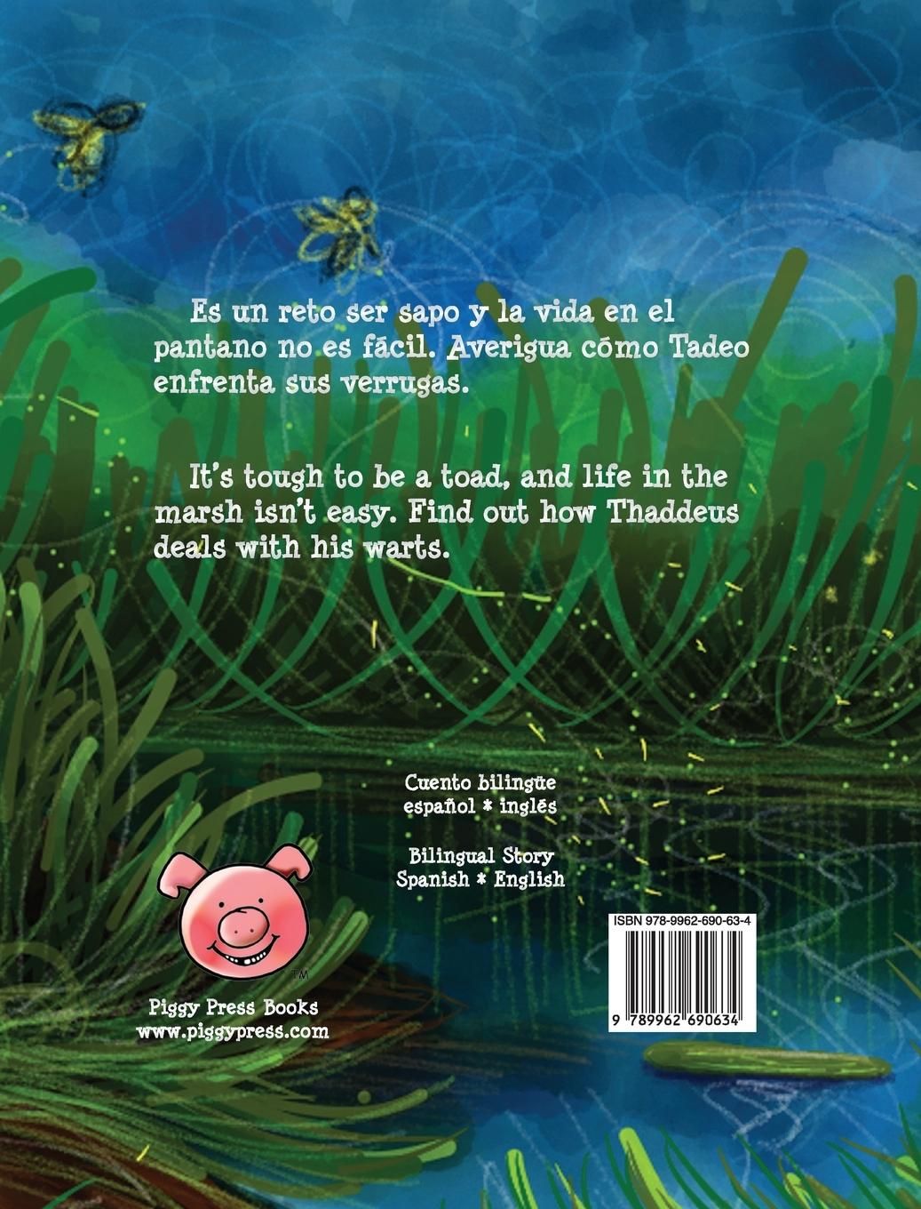 Rückseitencover Orgullosamente Sapo * Proud to Be a Toad