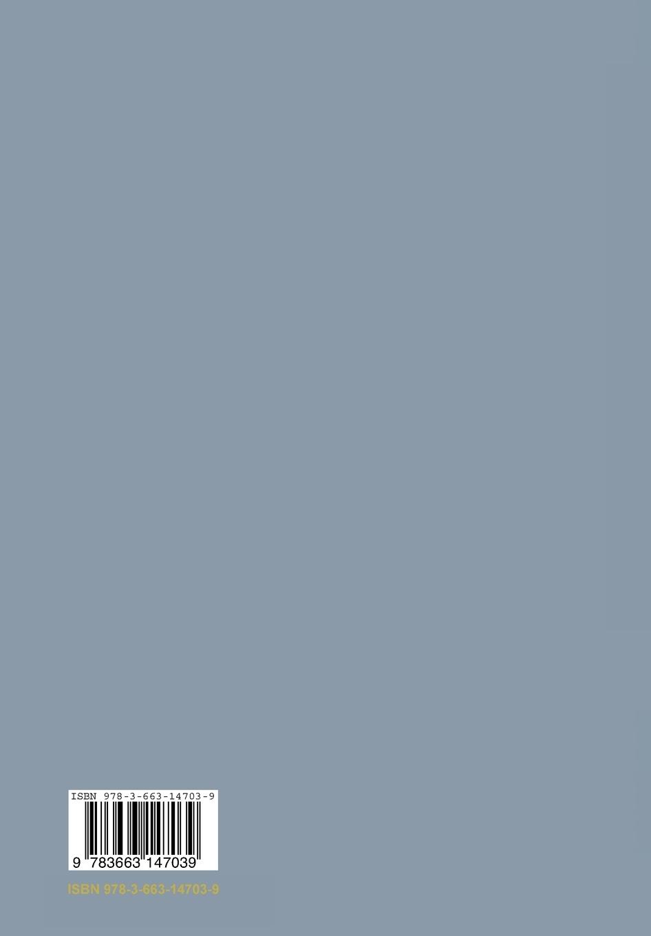 Rückseitencover Die Planung der Betriebsgröße