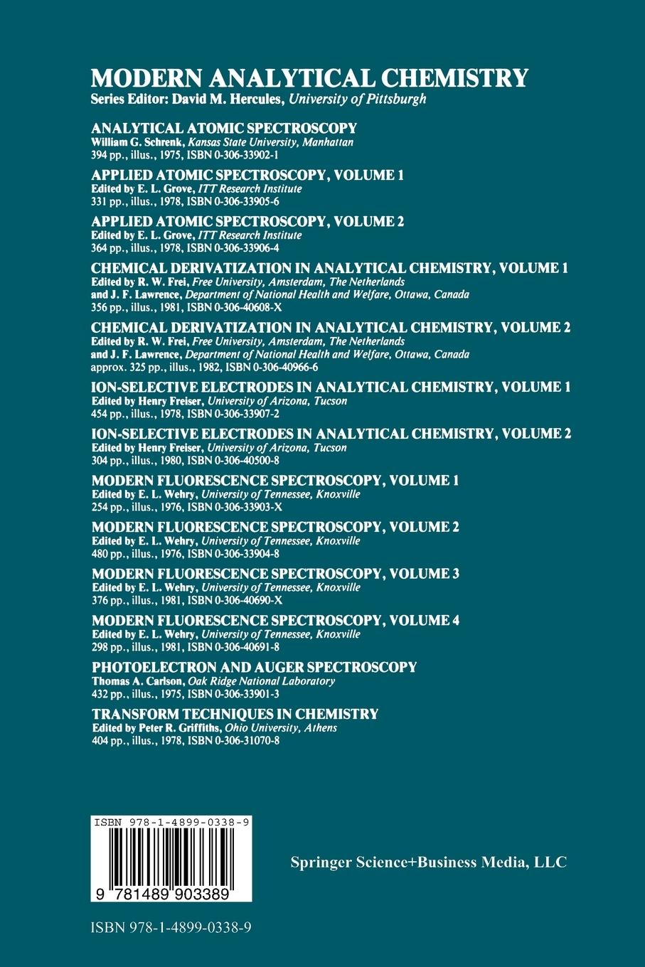 Rückseitencover Fourier, Hadamard, and Hilbert Transforms in Chemistry