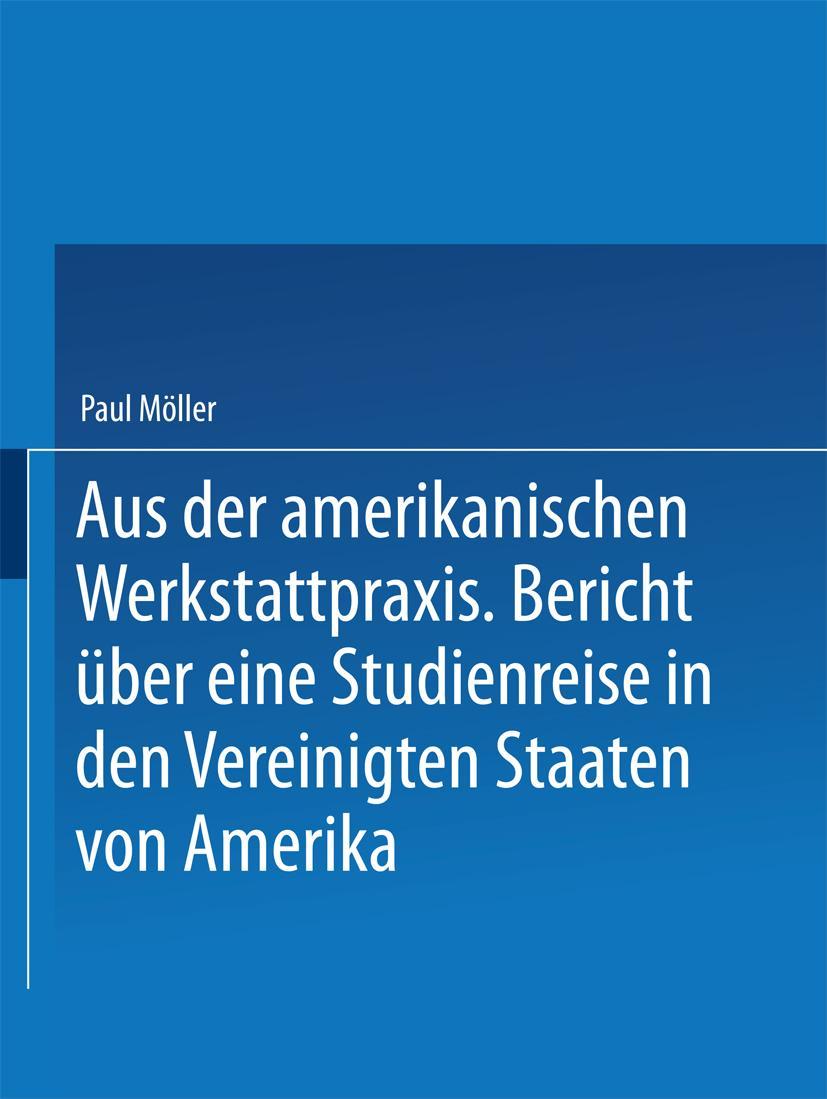 Vorderes Coverbild Aus der amerikanischen Werkstattpraxis