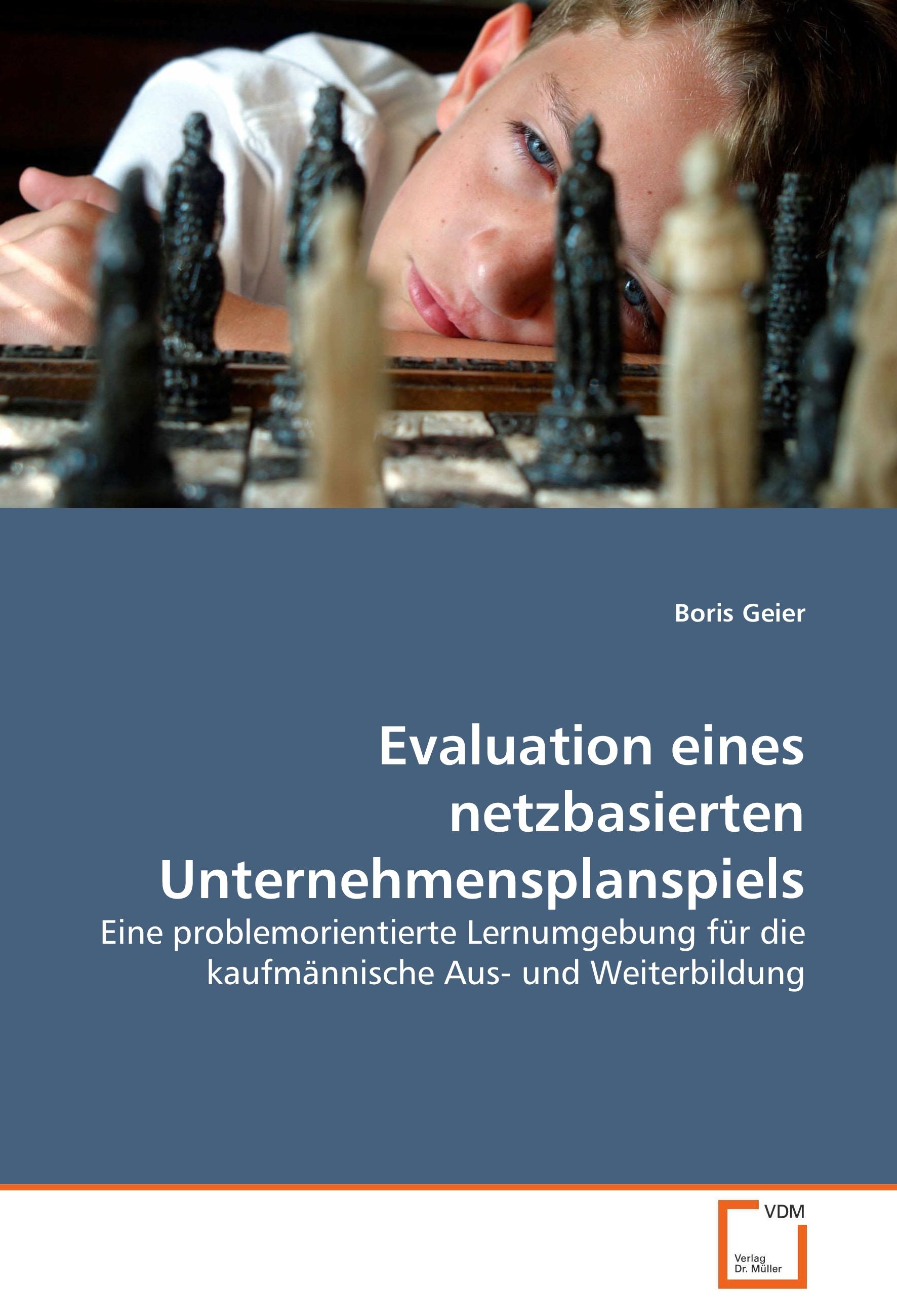 Vorderes Coverbild Evaluation eines netzbasierten Unternehmensplanspiels