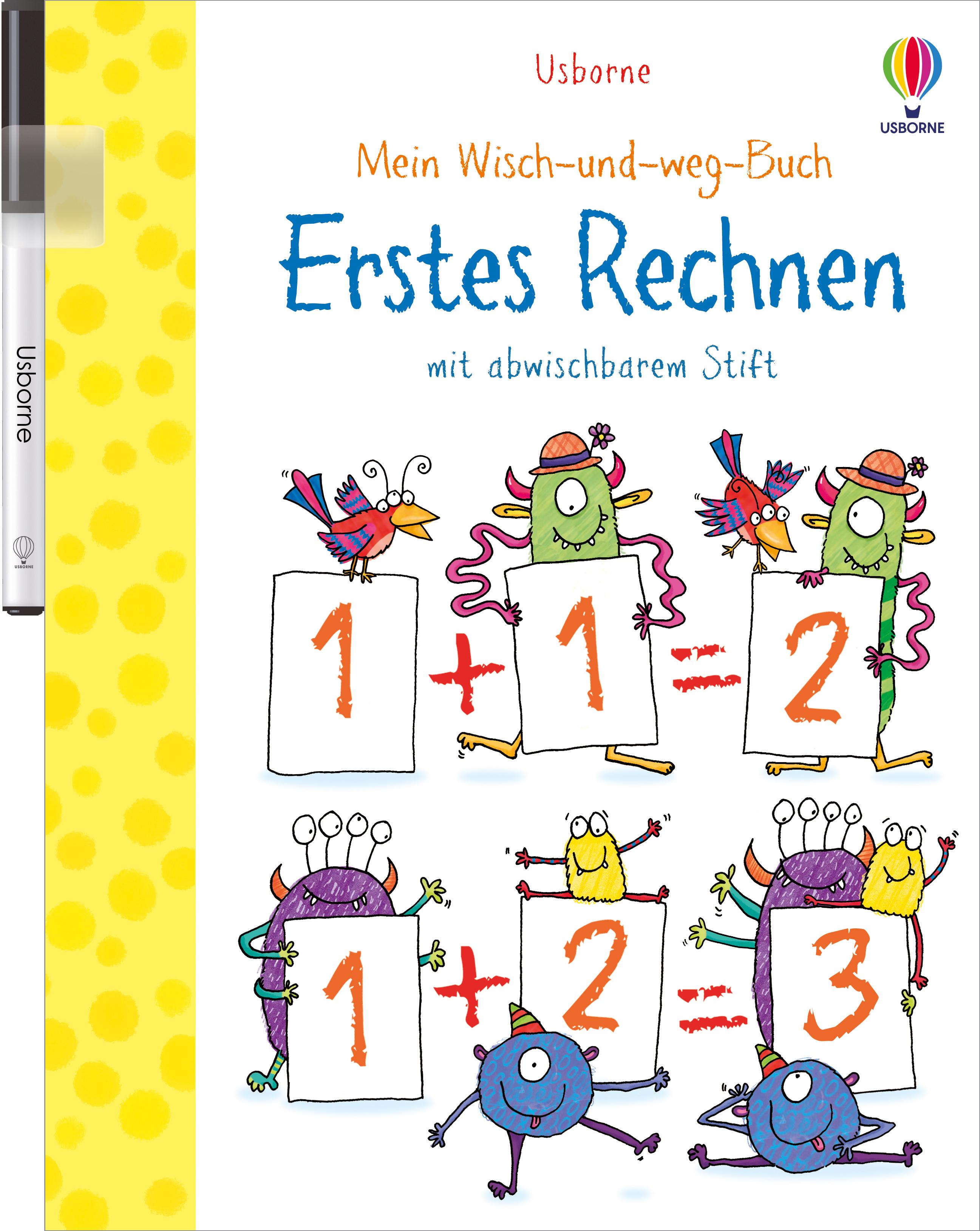 Vorderes Coverbild Mein Wisch-und-weg-Buch: Erstes Rechnen