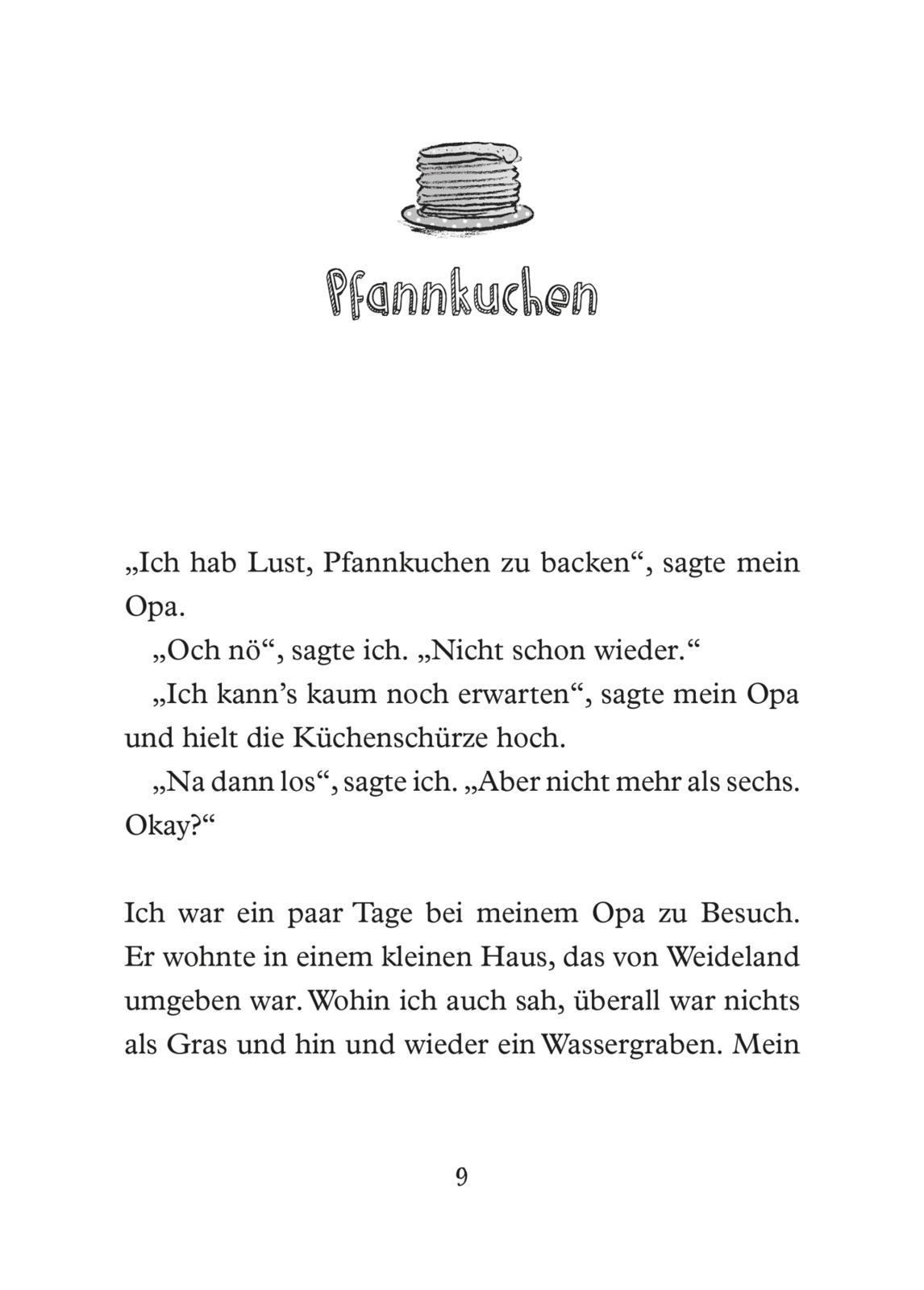 Beispielinhalt (Bild) Mein Opa und ich und ein Schwein namens Oma