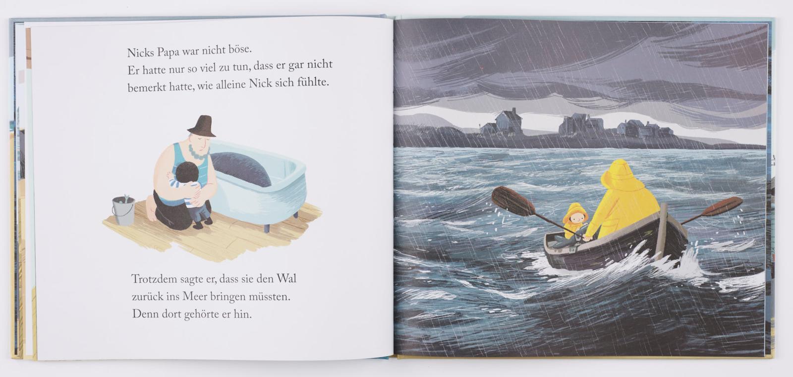 Beispielinhalt (Bild) Nick und der Wal