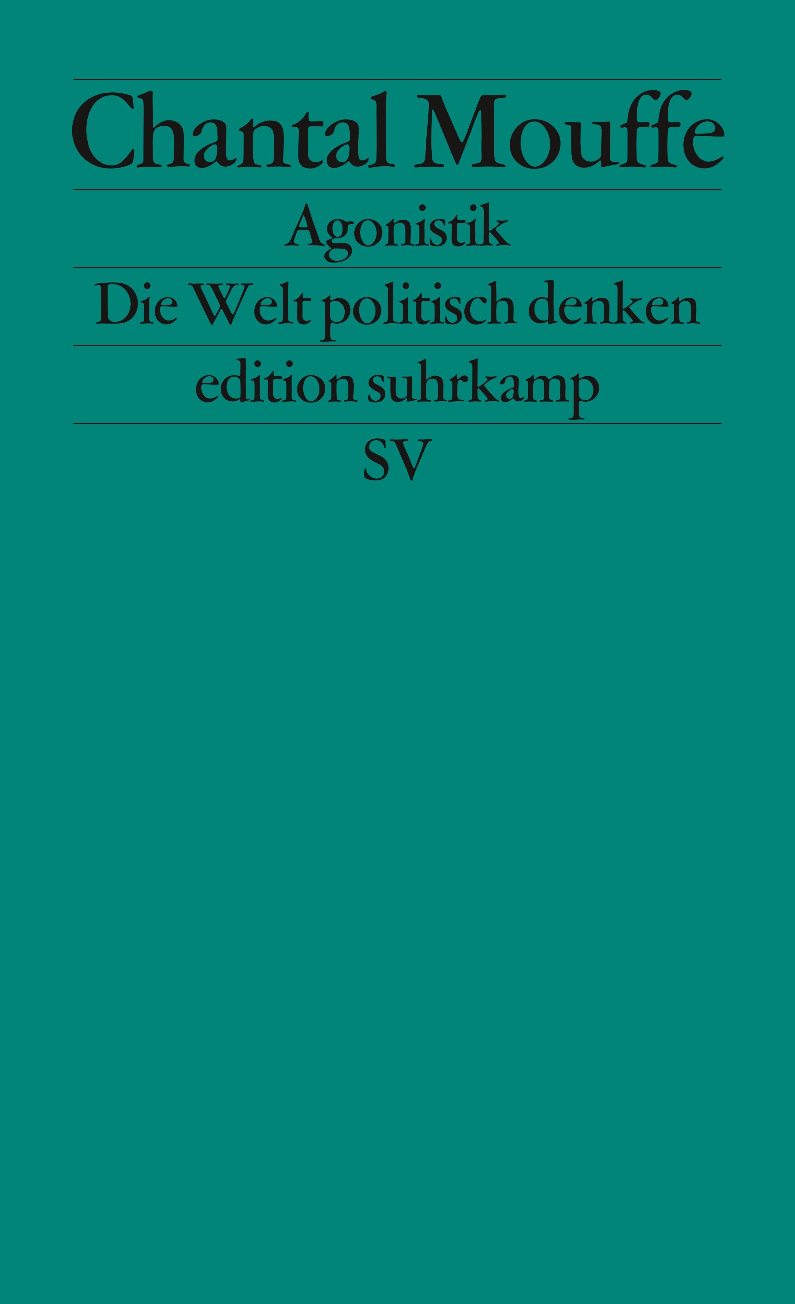 Vorderes Coverbild Agonistik
