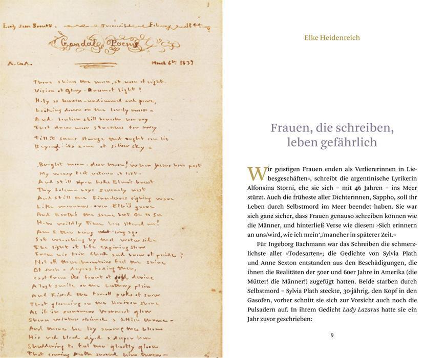 Beispielinhalt (Bild) Frauen, die schreiben, leben gefährlich