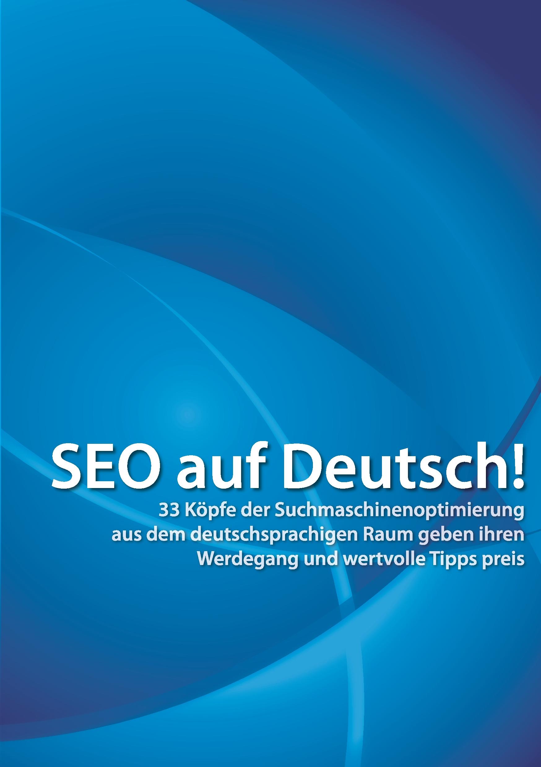 Vorderes Coverbild SEO auf Deutsch!